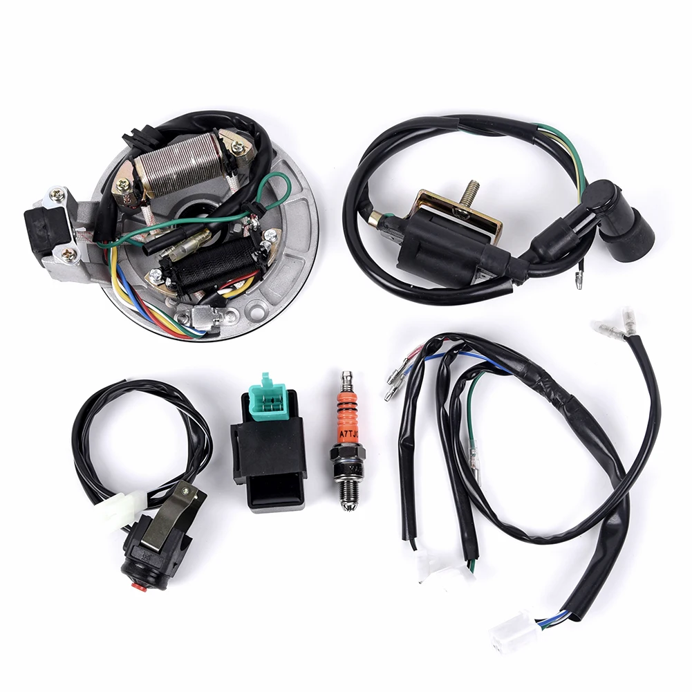 8 Pin CDI Unit Plug Kick Start Wiring Wire Harness Loom for Lifan 150CC pit bike