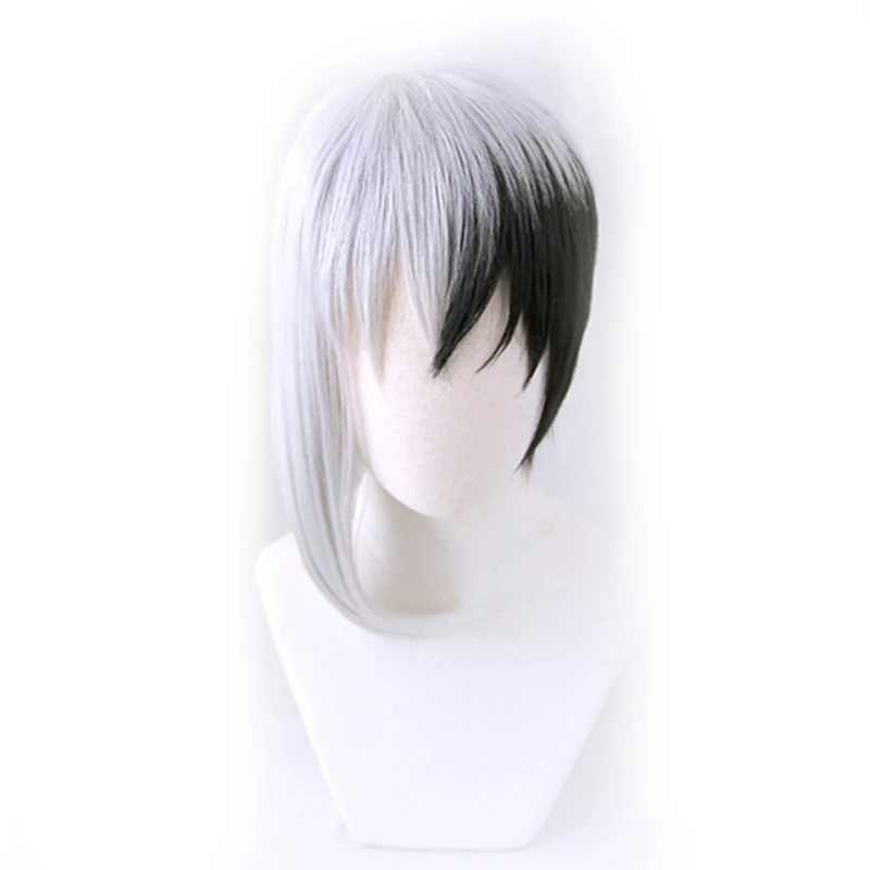 Anime-Dr-Stone-Cosplay-Asagiri-Gen-Black-White-Costume-Wig-Heat-Resistance-Fiber-Synthetic-Hair-Wig (2)