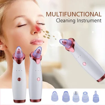 

Electric Acne Blackhead Remover Point Noir Vacuum Extractor Tool Black Spots Pore Cleaner Skin Care Facial Pore Cleaner Machine