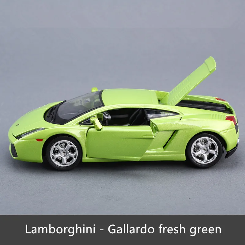 Bburago 1:24 Lamborghini Модель автомобиля высокая имитация литья металла детская игрушка бойфренд подарок моделирование сплав автомобиль коллекция - Цвет: Lamborghini