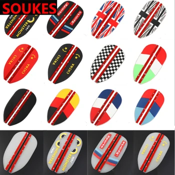 

175*50mm Car Rearview Mirror Rainproof Sunny Visor For Ford Focus 2 3 VW Passat B6 B5 B7 B8 Touran Toyota Avensis Mazda 3 CX-5