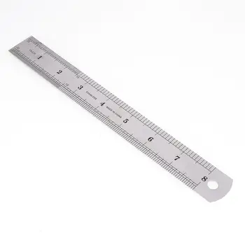 

Metric Ruler Stainless Steel 20cm Small Ruler Rulers Straight Edge Precision Double Sided 12 Inch Ruler