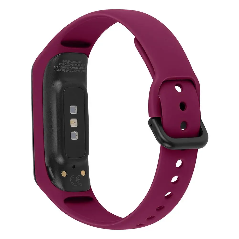 Силиконовый ремешок для часов для samsung Galaxy Fit-e/R375 сменный браслет наручных часов спортивный наручный браслет аксессуары