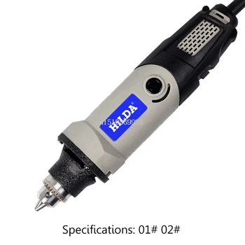 

Electric Grinder Rotary Variable Speed Power Tool Mini Drill 400W 6 Position