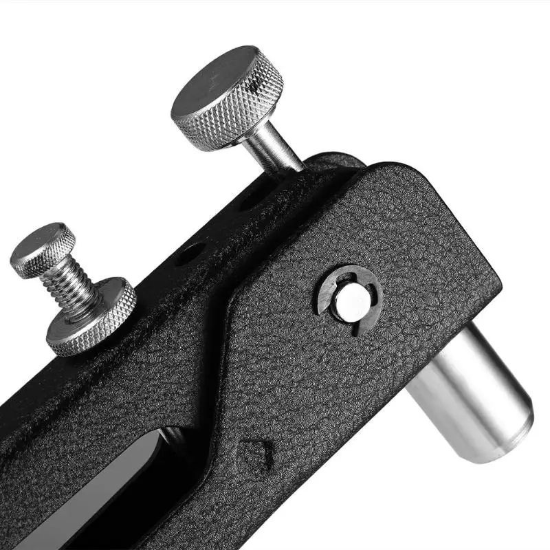 6pcs/Set Hand Riveter Nut Rivet Gun Kit M3-M8 Manual Threaded Nut Rive Tool kit Stainless Steel Nuts Metric Thread For Screws