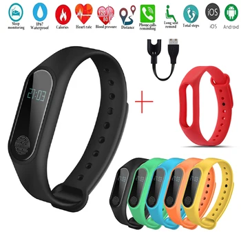 

Sport Digital Watches for Men Steps Distance Calorie Calculation Fitness Tracker with Heart Rate Health Monitoring Smart Watch