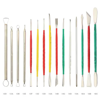 

Pottery Clay Ceramic Tool Modeling Sculpture Sculpting Craft Hobby Supplies Diy Stainless Steel Polymer Tool