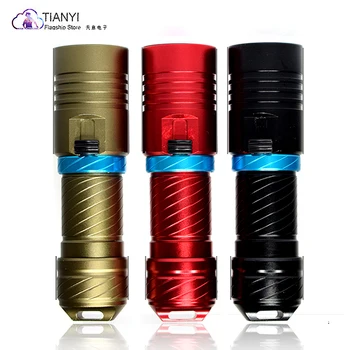 

Diving lighting glare long-range waterproof flashlight super bright portable submersible fill light