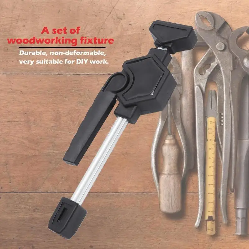 

Adjustable Clamping Force Quick Grip Spring Clip Woodworking Clamps Hand Tool Suitable for Fixtures of Various Workbenches