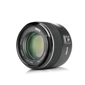 Meike-lente principal para retrato de enfoque automático marco completo de 85mm F/1,8 Para Canon EOS montura EF Cámaras SLR digitales 1300D 600D + regalo
