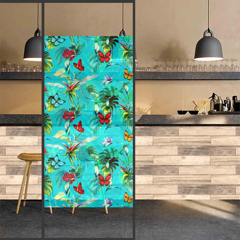 120cmx58cm Ничего резинового статического электричества, уединение стекла, гранты затенения, унитаз, душевая комната, стеклянная дверная наклейка 120 см* 58 см - Color: 120cmx58cm