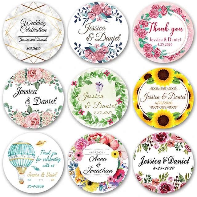 Personalised Labels For Wedding Invitation, Personalized Stickers Wedding,  Wedding Favor Stickers, Welcome Stickers Wedding Bag - Party & Holiday Diy  Decorations - AliExpress