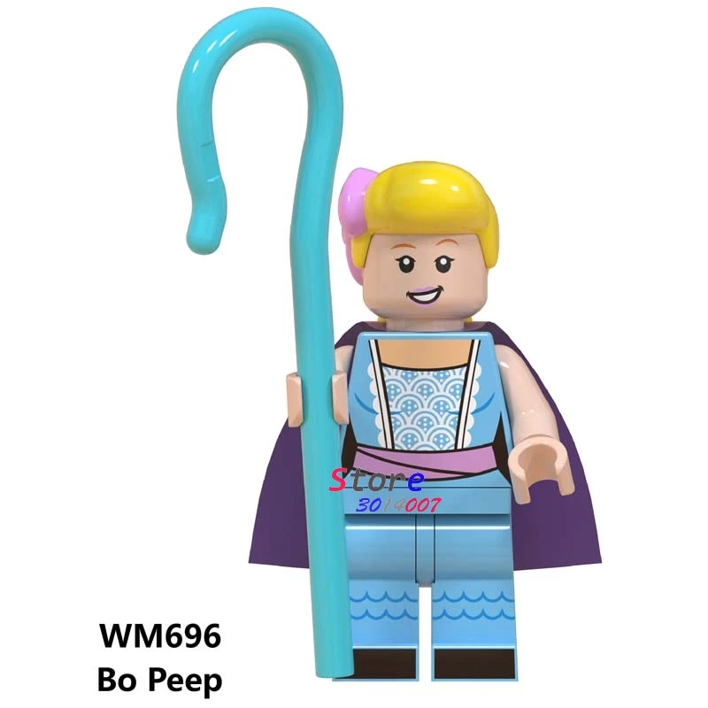 WM696 50 шт. мультяшная серия обезьяна Микки симпатичная утка Дейзи маленькая волшебная игрушка История 4 Базз Лайтер строительные блоки для детей - Цвет: WM696