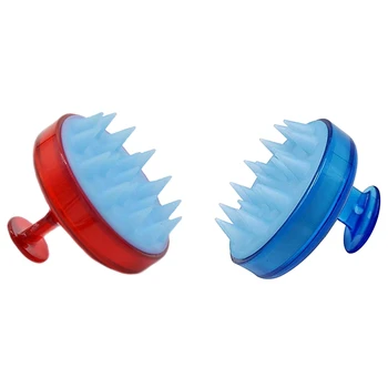 

Scalp Massager, Scalp Care Shampoo Brush Body Washing Massager Silicone Comb