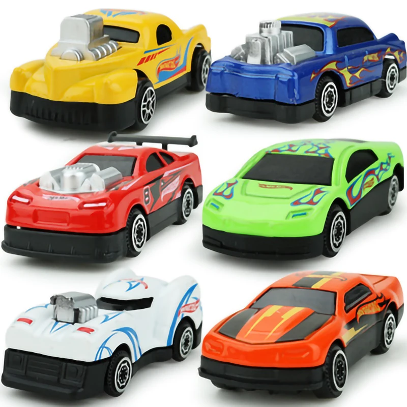 Alloy slide toy car 1: 64 Racing car model MINI simulation Sports car gift for children kids boys birthday Ornaments In the car