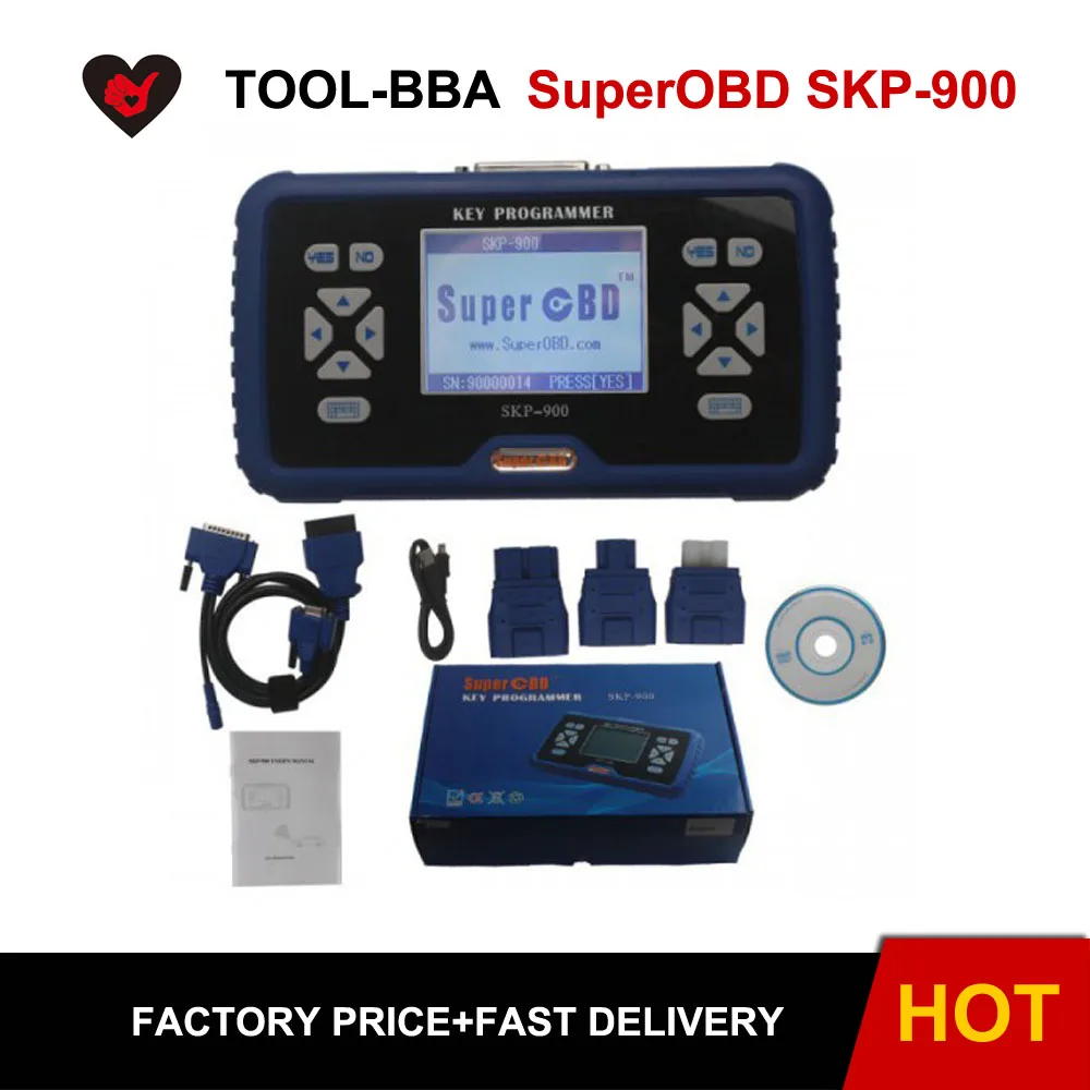 SuperOBD SKP-900 V5.0 Ручной OBD2 автоматический ключ программист skp900 |