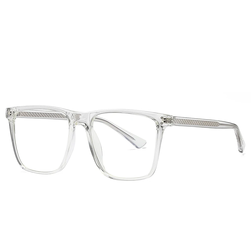 Blue Light Blocking Full Rim Eyeglasses Frame - Plastic UV400 Anti-Scratch