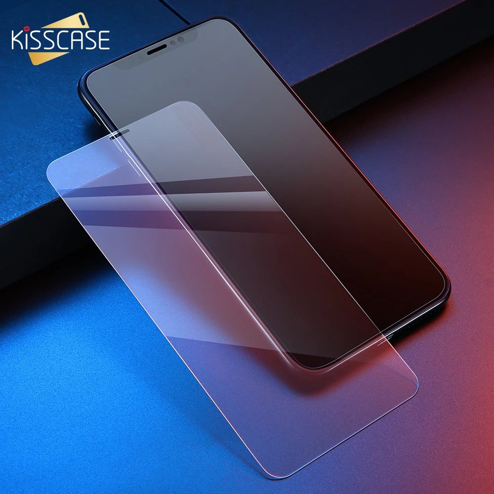 KISSCASE 2.5D 9H закаленное стекло для iPhone 11 Pro Max XR XS X защитный экран протектор 7 8 6s 6 Plus