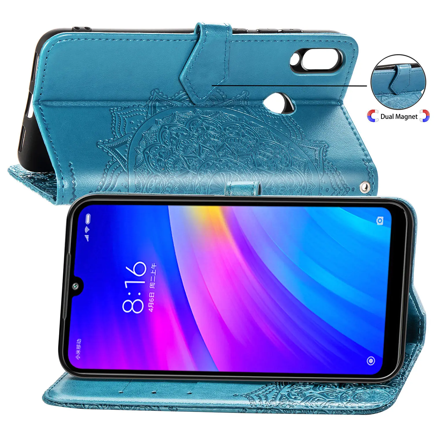 Чехол-бумажник для Xiao mi Red mi 5 Plus 5A 6 6A 7 Note 5 6 7 K20 Pro Go F1 mi 8 9 SE 9T CC9 CC9e A2 A3 Lite Pro Max 3 Play