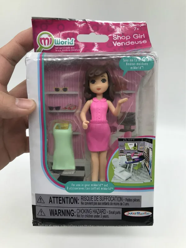 

Beauty Fashion Clerk Shop Assistant Mini Doll Shop Girl Play House Baby Doll Diy Fashion Doll Toy Kids Birthday Gift 13cm