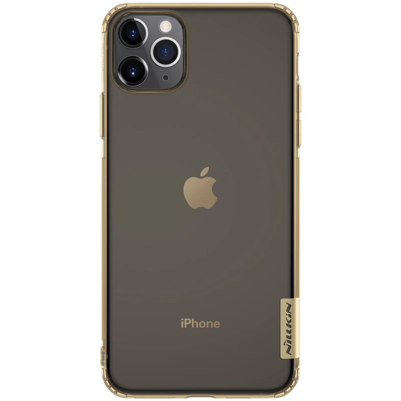 Для iphone 11 Pro Max чехол Nillkin серии Nature прозрачный мягкий чехол из ТПУ для Apple iphone 11/11 PRO/11 PRO MAX чехол - Цвет: Цвет: желтый