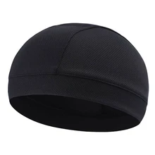1 шт. Влагоотводящая охлаждающая Кепка с черепом внутренняя подкладка шлем шапочка купольная Кепка Sweatband мужская шапка