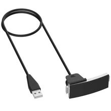55cm/1m relógio inteligente de alta qualidade substituição carregador cabo usb cabo dados carregamento rápido para fitbit alta hr wear relógio esportivo
