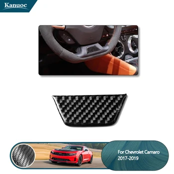 

Car styling Carbon Fiber 3D Sticker of Car interior Car Steering Wheel Crevice Cover for Chevrolet Camaro 2017-2019
