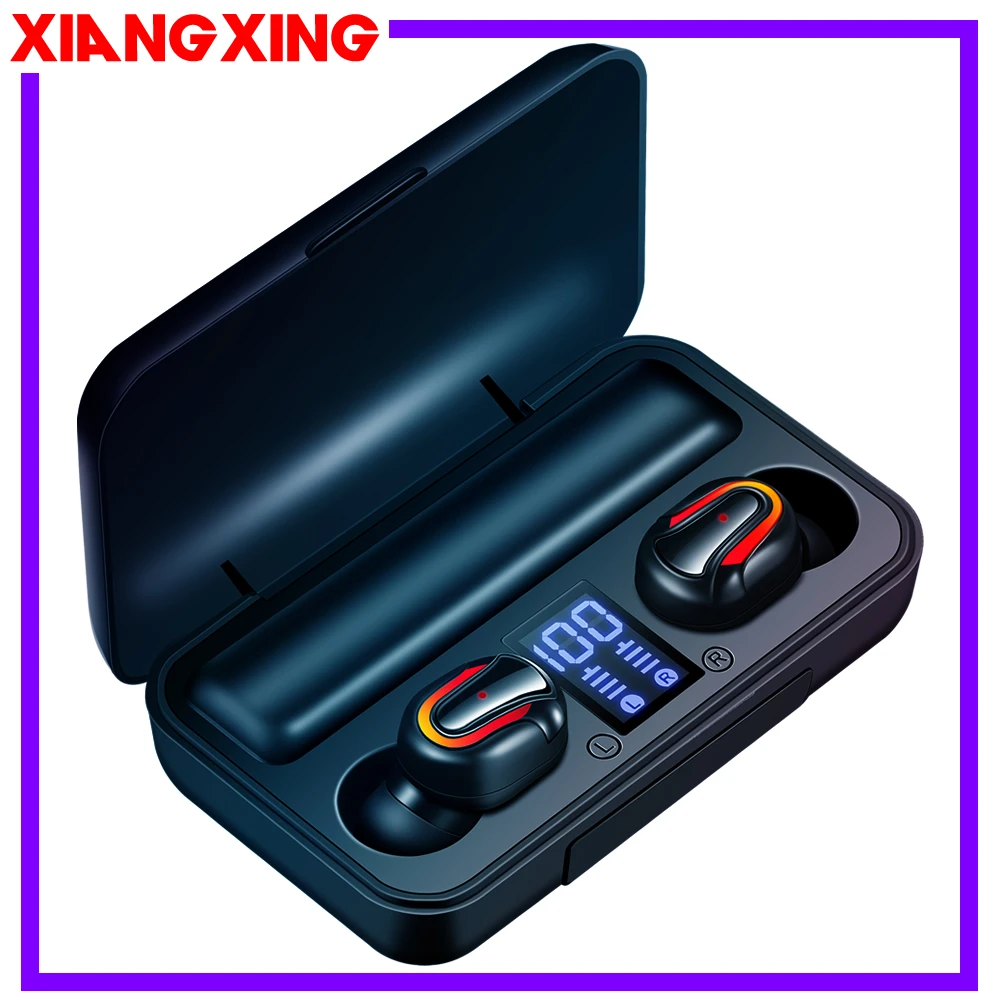 Xiangxing F9-F оригинальные наушники-вкладыши Tws Bluetooth 5 0 Беспроводной гарнитура 5D