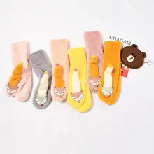 Детский зимний шарф с имитацией кроличьей шерсти для мальчиков и девочек; теплый шарф с перекрестным воротником и лисьим воротником; 95AB