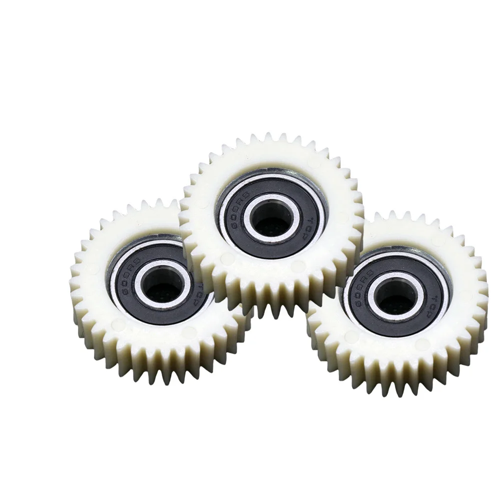 3pcs Components Electric Bicycle Mini Durable Bore Hole Bearing Clutch 36 Teeth Motor Wheel Hub Internal Planetary Gears Nylon