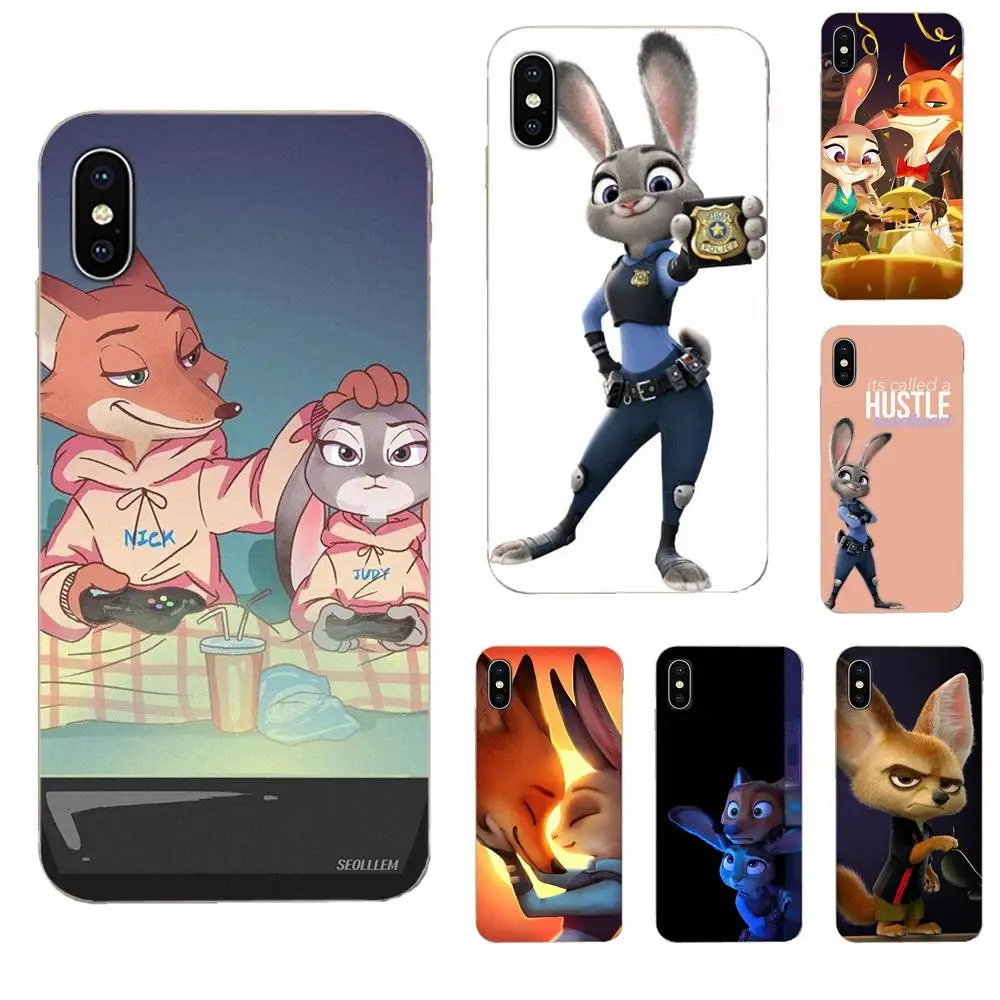 Мягкий принт Капа Zootropolis Crazy Zootopia Кролик для Huawei Honor Mate Nova Note 20 20s 30 5 5I 5T 7C 8A 8X 9X 10 Pro Lite
