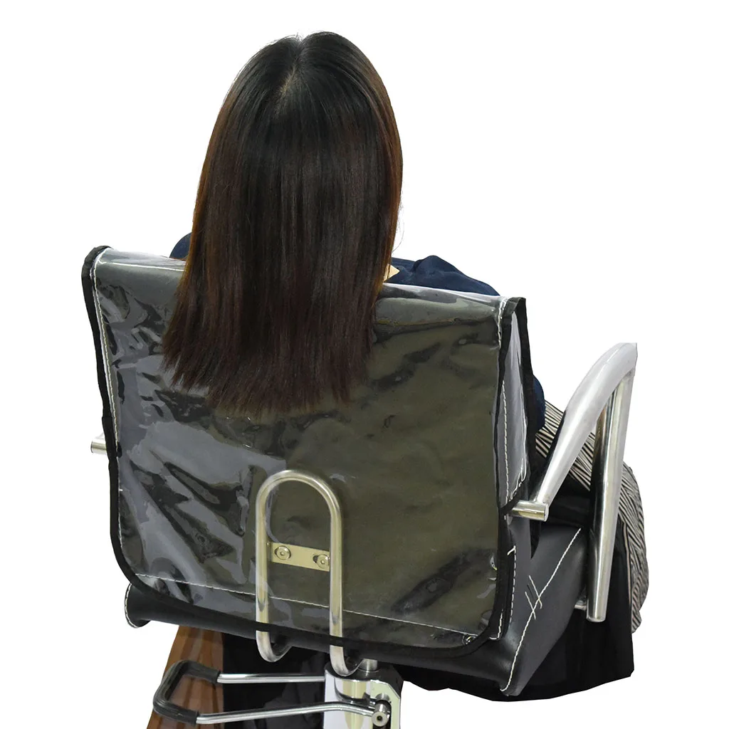 Hairdressing Barber Chair Back Cover Salon Spa Professional Plastic Clear Covers Barber Beauty Salon Chair Protective Cover