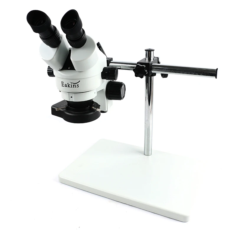  3.5X-90X Continuous zoom Binocular stereo microscope+Big Boom Stand Universal bracket+56 LED light  - 32814916047