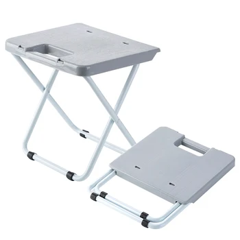 

Folding Stool Kids Adults Indoor Outdoor Space Saving Home Anti Slip PP Picnic Camping Chair Simple Practical Portable Fishing