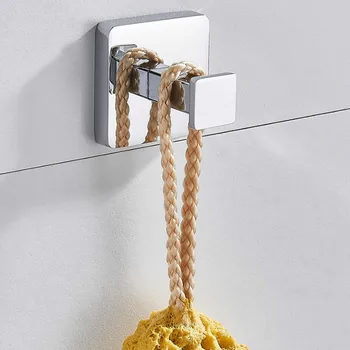 

Robe Hook Wall Hook Towel Hook for Bathroom Stainless Steel Coat Hook Rustproof Hook Hanger for Kitchen Hardware