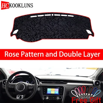 

Rose Pattern For MG MG6 EV 2017 2018 2019 Dashboard Cover Car Stickers Car Decoration Car Accessories Interior Car Decals