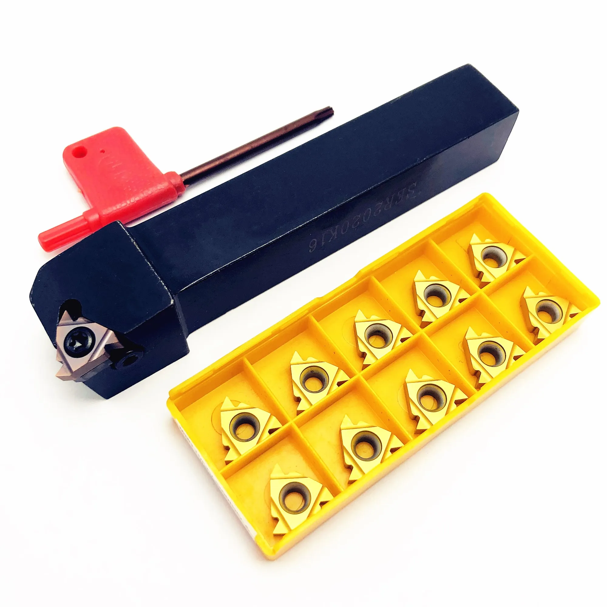 

1PCS SER1212H16 SER1616H16 SER2020K16 SER2525M16 compound boring tool holder external tool holder for MMT16ER 16IR thread cutter