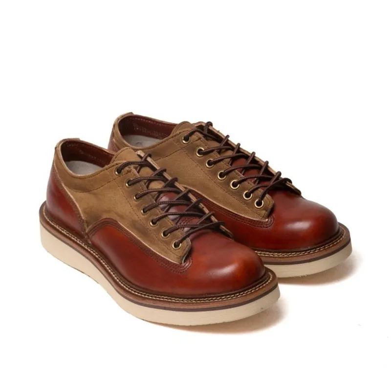 Yomior New Handmade Men Casual Shoes Vintage British Real Cow Leather Ankle Boots Tooling High Quality Motorcycle Boots