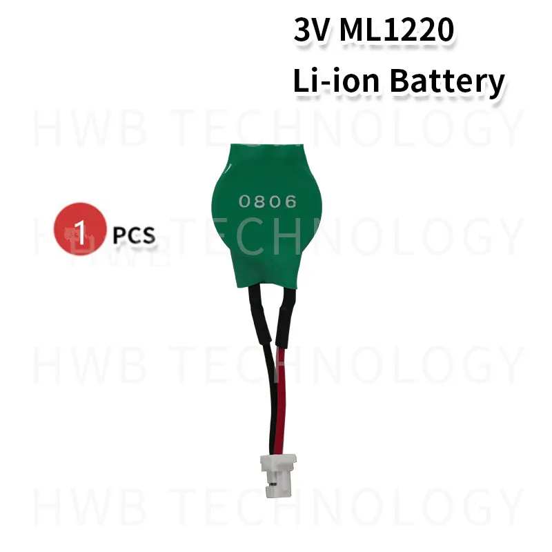 1 шт. ML1220 ML 1220 перезаряжаемый 3V CMOS флэш кабель BIOS Резервное копирование Бесплатная