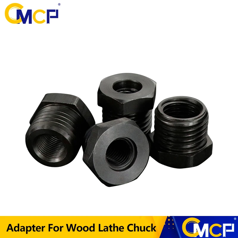 

CMCP Adapter For Wood Lathe Chuck M33x3.5/M18x2.5/1-8TPI/3/4"x16 Screw Thread Spindle Adapter Wood Turning Tool
