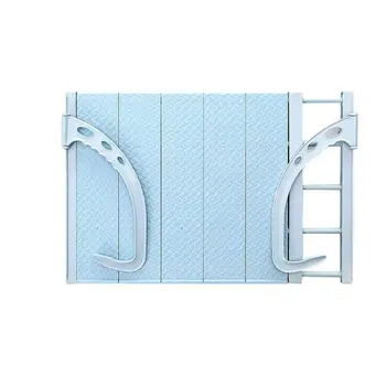 

Adjustable Organizer Storage Shelf Wall Mounted DIY Kitchen Rack Space Saving Wardrobe Decorative Shelves Cabinet Holder