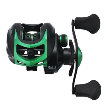 

Baitcasting Reels Ultra Lightweight Fishing Reels with 19+1 Corrosion Resistant Bearings 17.6 Lb Drag Power 9.1:1 Gear Ratio Lef