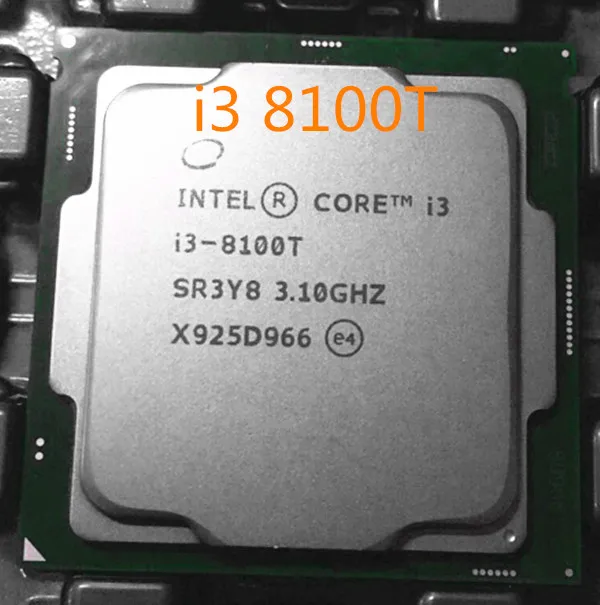 CPU Intel I3-8100 動作検査済