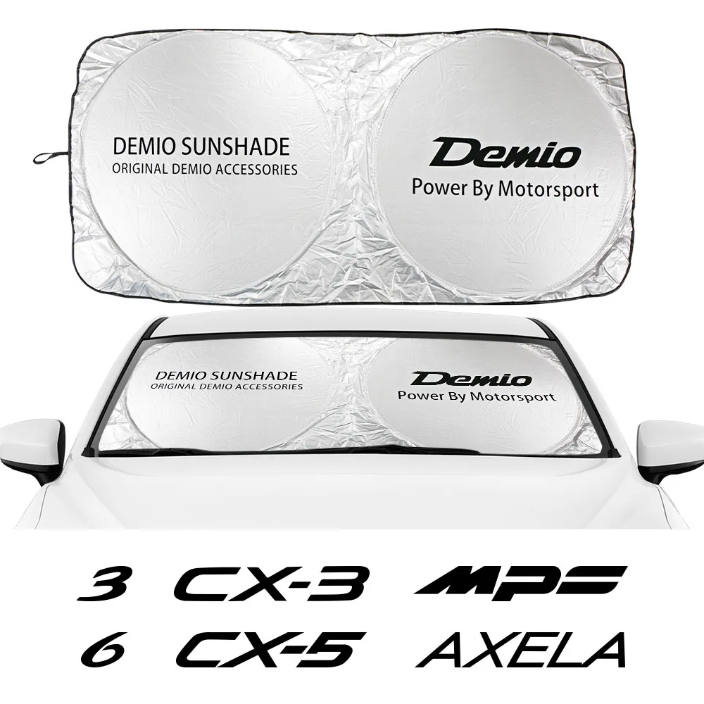 Car Sunshades Sun Visor Front Windshield For Mazda 3 6 2 CX5 CX9