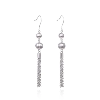 

Fashion S925 Sterling Silver Tassel Earrings Ladies Fashion Beautiful Party Ear Jewelry Lovely Business Jewelry CHDBR003492