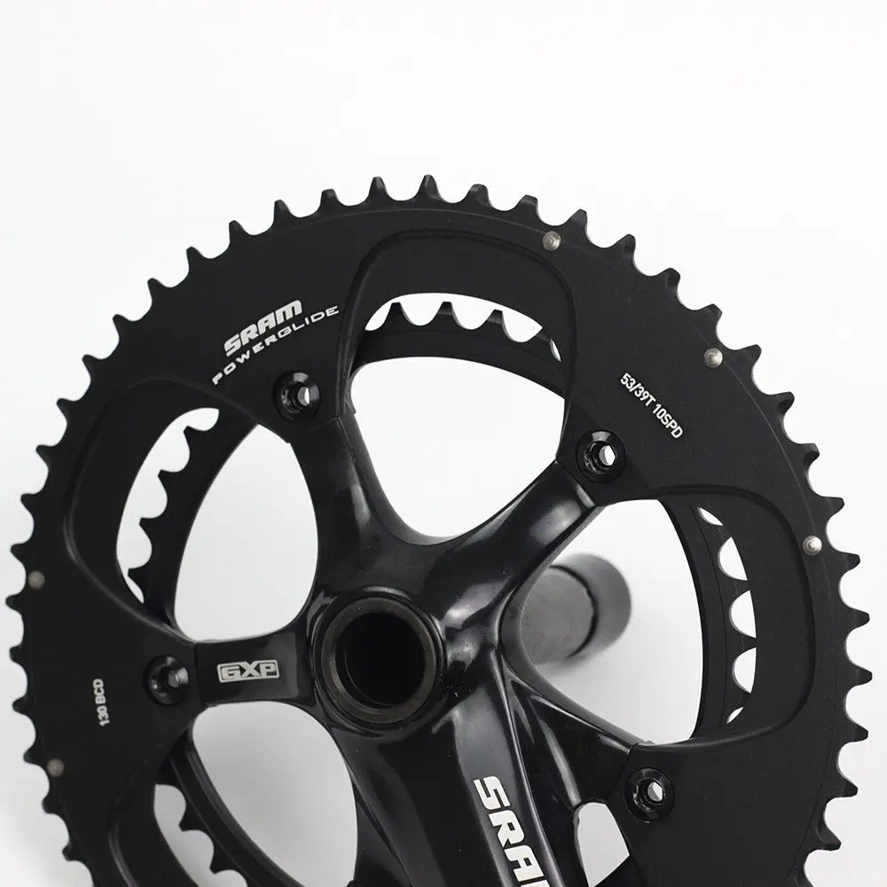 Sram Apex 2x10 скоростные шатуны gxp 170/172. 5 53 39t дорожный велосипед 130bcd цепное кольцо диск