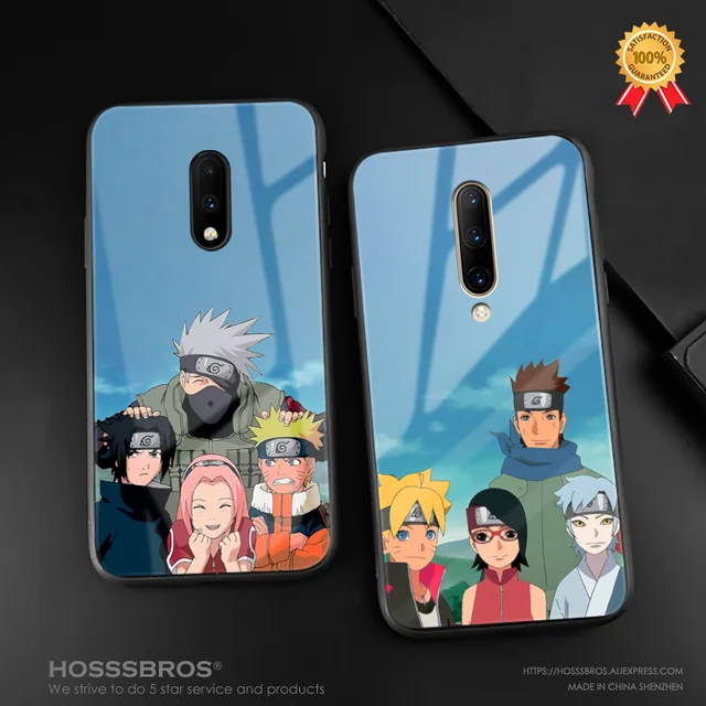 Team 7 Boruto Anime Sasuke Kakashi Obito Minato For Oneplus 6 6t 7 7t Pro Soft Silicone Glass Phone Case Cover Shell Phone Case Covers Aliexpress