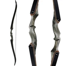 30-60lbs arco recurvo de tiro com arco mão esquerda direita glassfiber folha processo laminação longbow para caça treinamento tiro