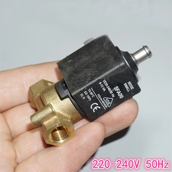

1pc Coffee machine solenoid valve AC 220V interface G1/8 normally open type High temperature and high pressure steam solenoid